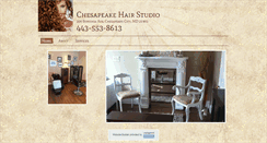Desktop Screenshot of chesapeakehairstudio.com